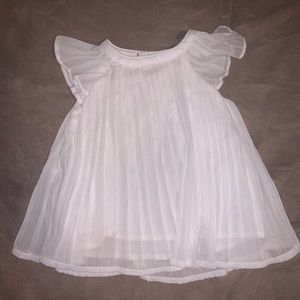 0-3 month White Dress.